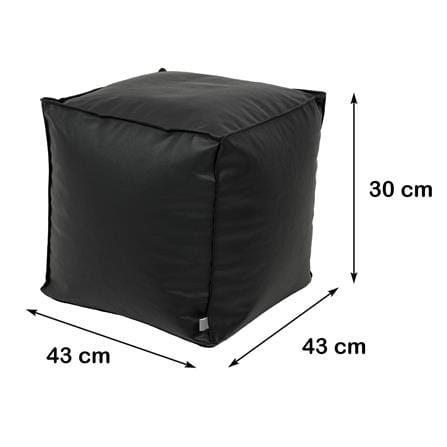 เบาะรองนั่ง HOME LIVING STYLE CUBE 17X17 นิ้ว สีดำ_8