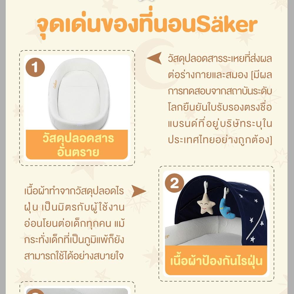 ที่นอนเด็ก SAKER SAKER0121-UC Unicorn_9