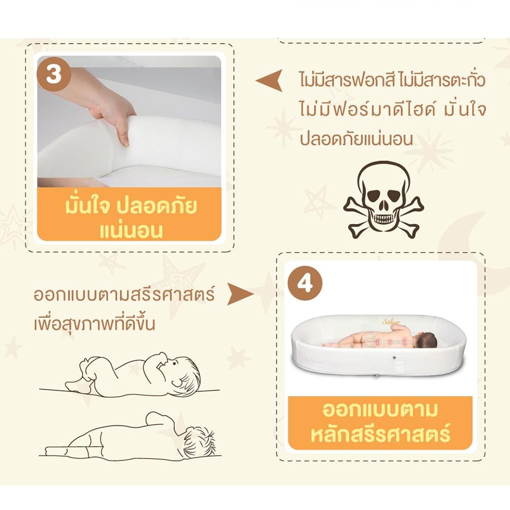 ที่นอนเด็ก SAKER SAKER0121-UC Unicorn_10