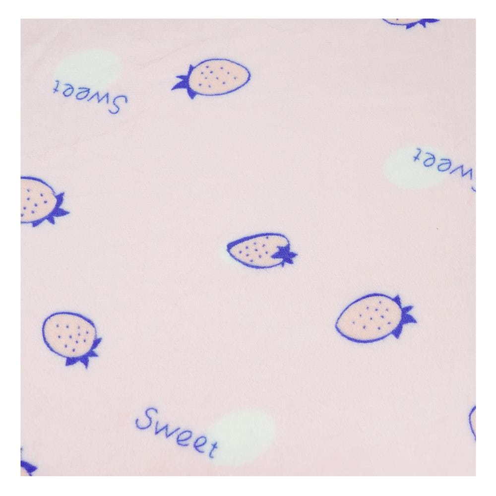 ผ้าห่ม HOME LIVING STYLE SWEET 50X60 นิ้ว สีชมพู