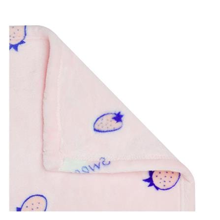 ผ้าห่ม HOME LIVING STYLE SWEET 50X60 นิ้ว สีชมพู_3