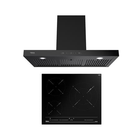 เตาฝัง+เครื่องดูดควัน LINEA IBC 63015+LDH TC 90 BK_0