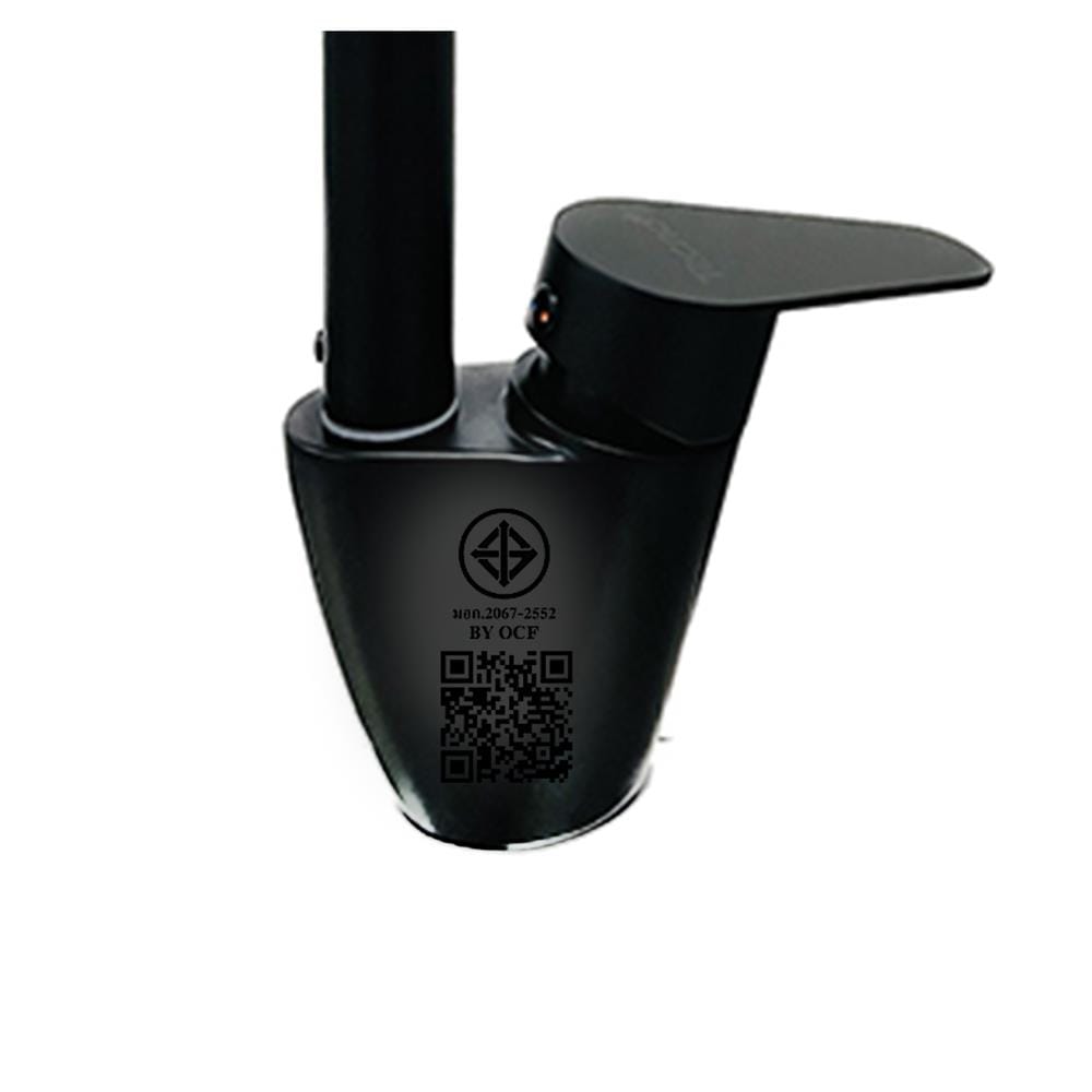 ก๊อกซิงค์ผสมเคาน์เตอร์ TECNOPLUS TNP COMO BLACK สีดำ