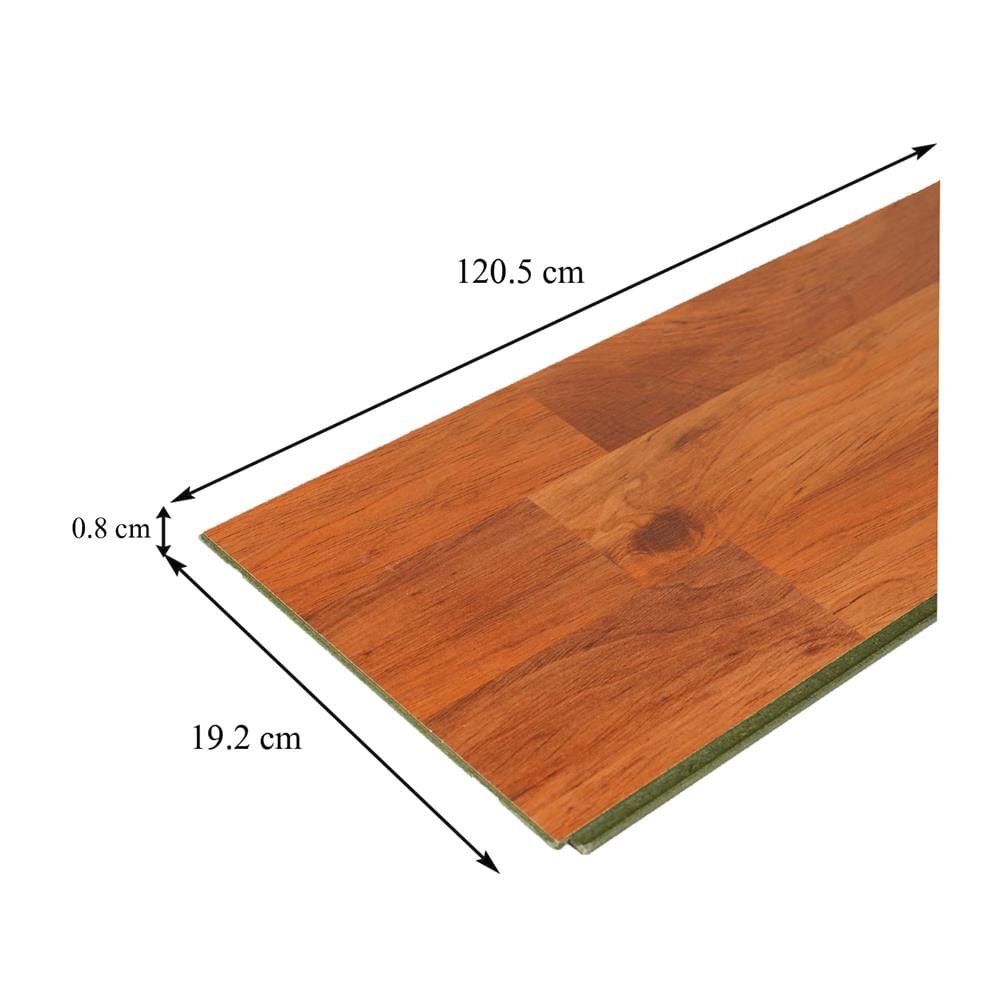 พื้นลามิเนต CROBERN HYBRID 8 มม. 1.85 ตร.ม. สี ALDER COUNTRY