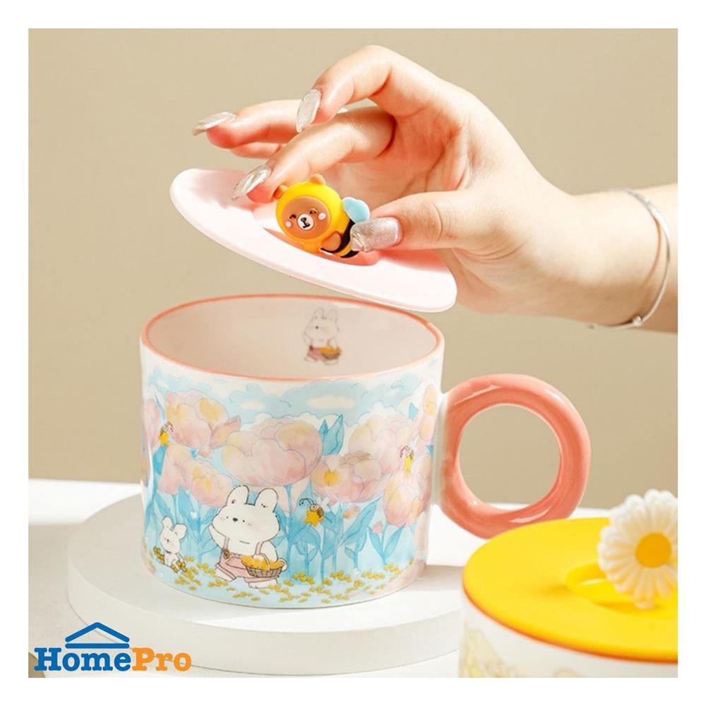 ถ้วยหู PORCELAIN 450 มล. KECH RABBIT