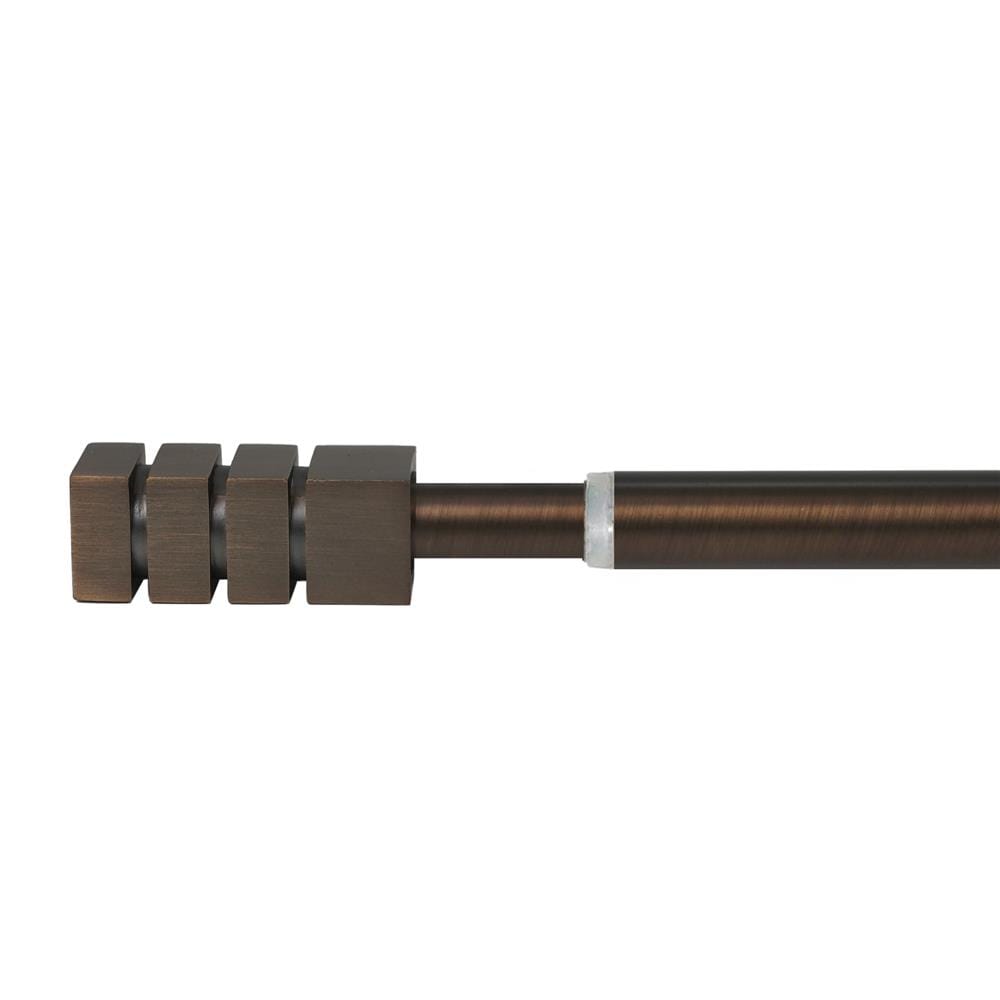 รางเหล็ก ยืดหด HOME LIVING STYLE STICK 120-210 ซม. สีน้ำตาล