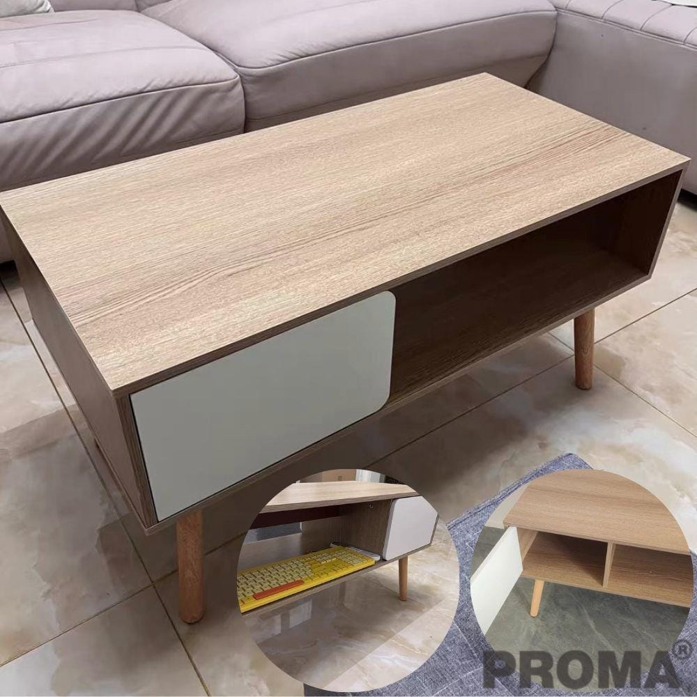 โต๊ะกลาง PROMA-CTB-55-01 80 ซม. วอลนัท_2