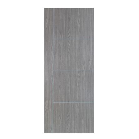 ประตูภายในเมลามีน เซาะร่อง METRO MD556 80X200 ซม. สี COMBI GREY_0