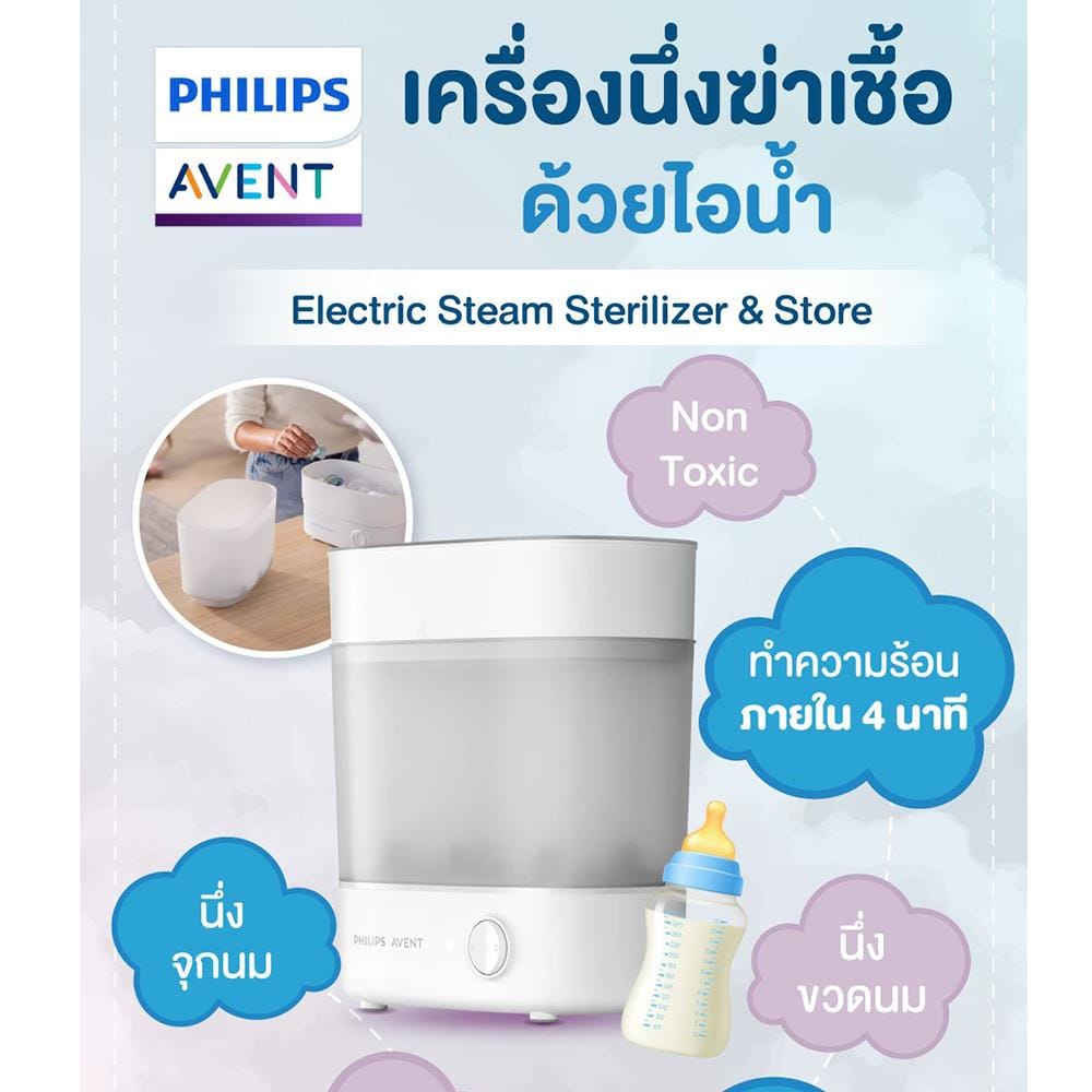 เครื่องนึ่งขวดนม PHILIPS AVENT SCF291/00_9