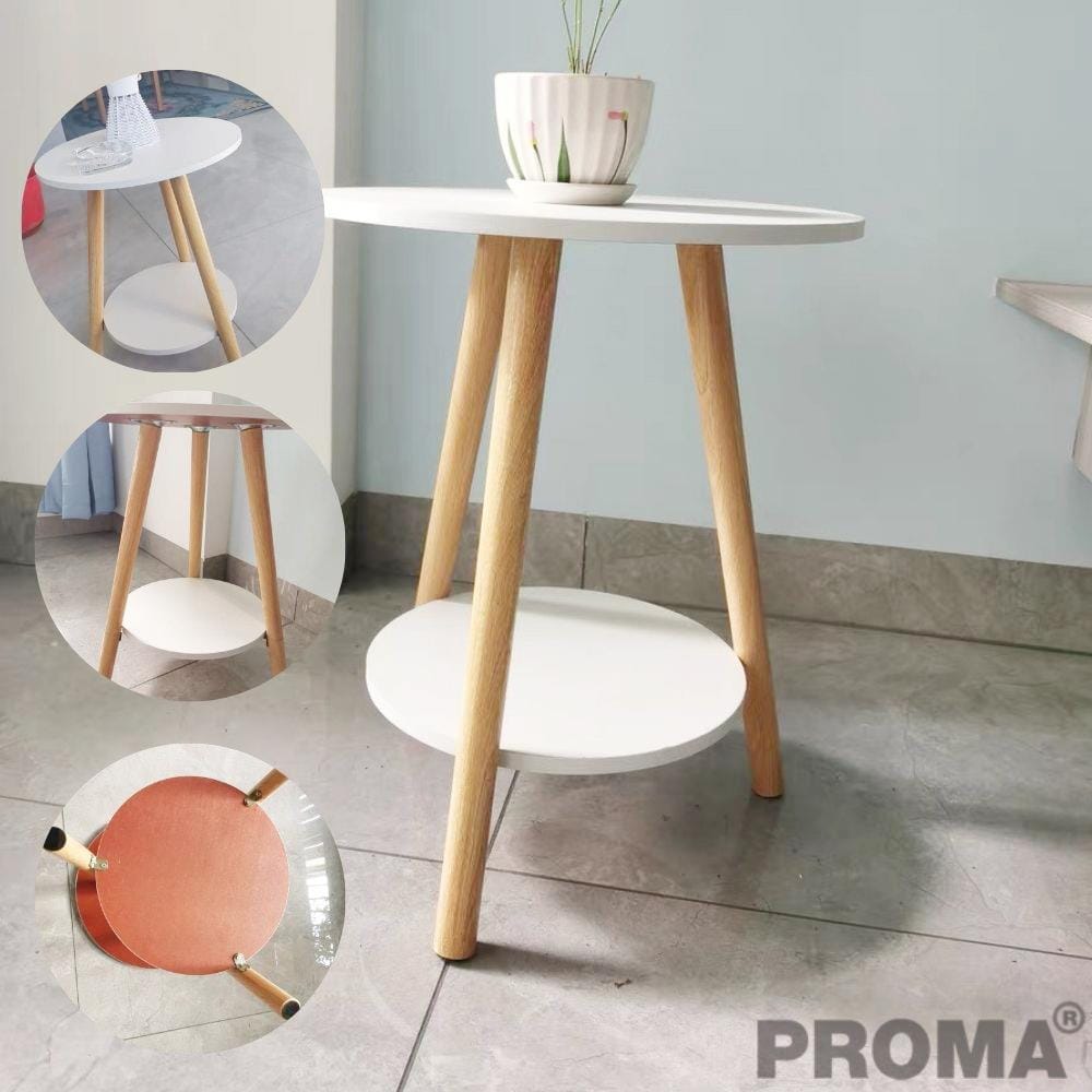 โต๊ะข้าง PROMA-CTB-68-03 สีขาว_1