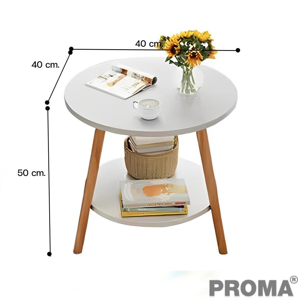 โต๊ะข้าง PROMA-CTB-68-03 สีขาว_2