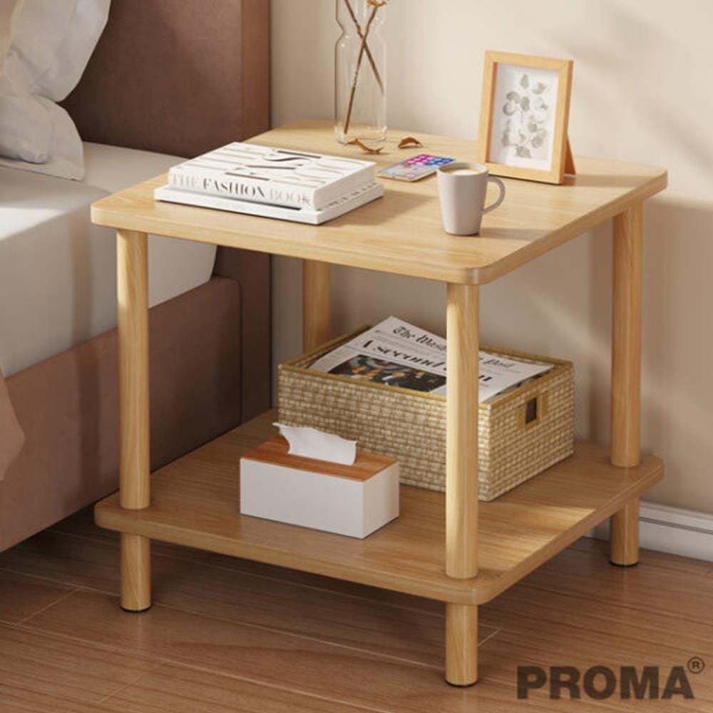 โต๊ะข้าง PROMA-CTB-67-02 40 ซม. สีน้ำตาล_3