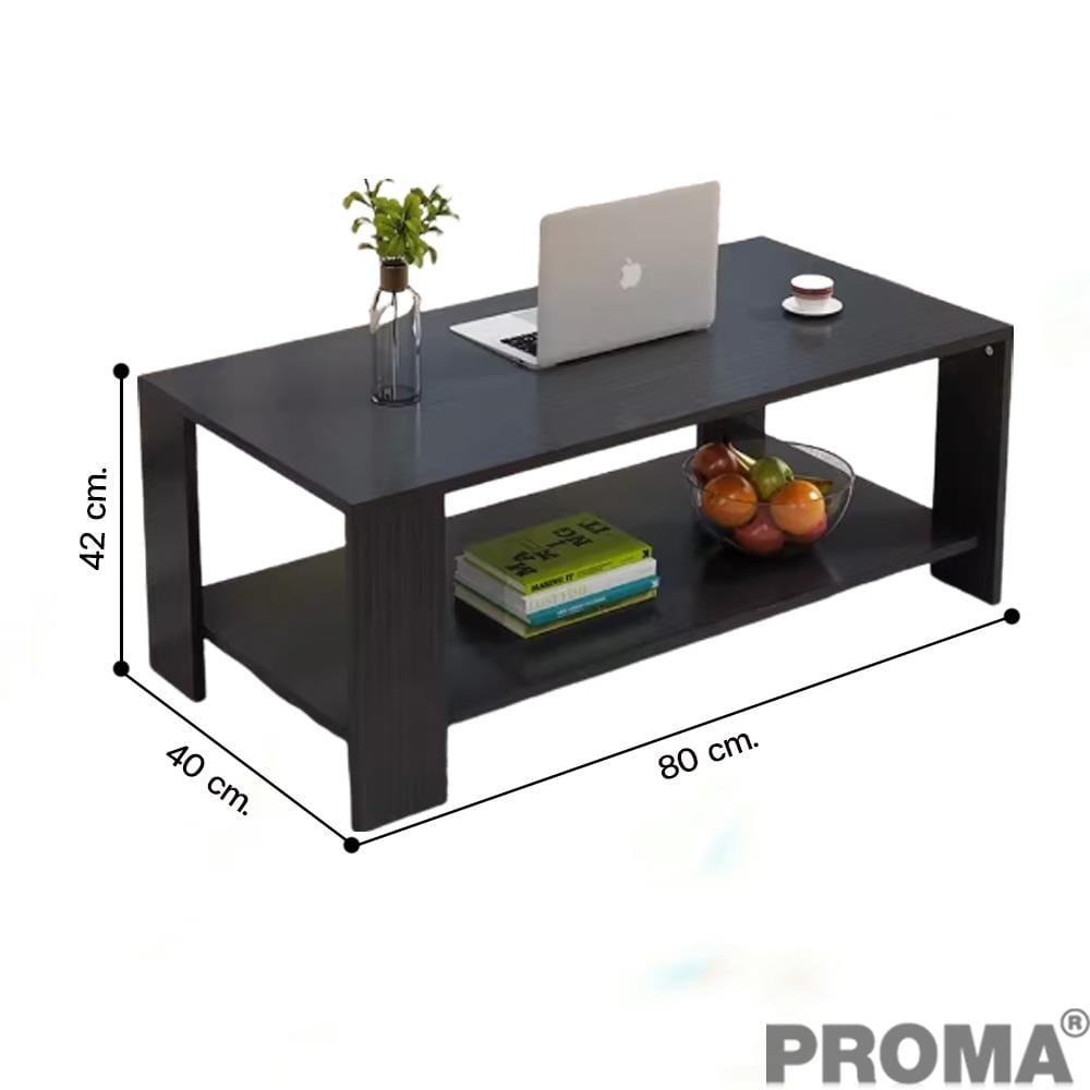 โต๊ะกลาง PROMA-CTB-62-02 80 ซม. สีดำ_2