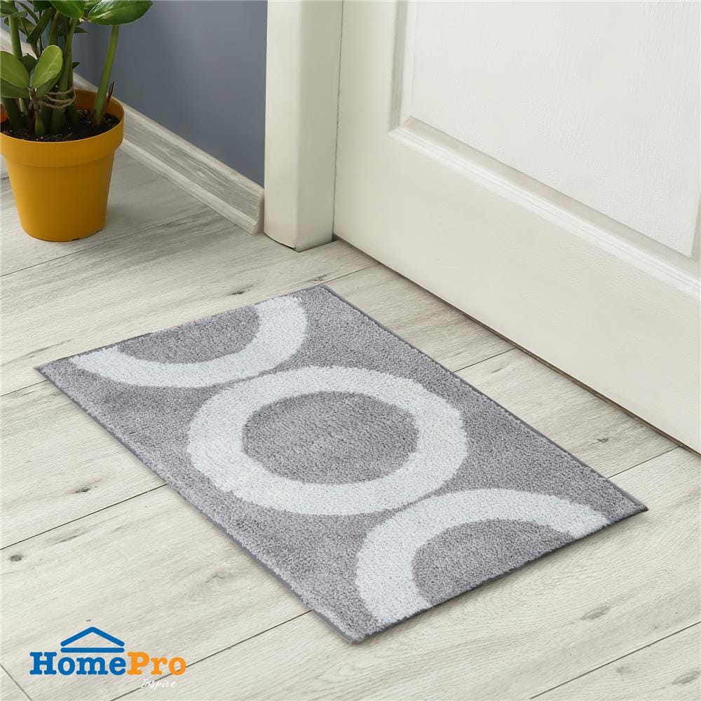 พรม HOME LIVING STYLE OMEGA 45X70 ซม. สีเทา