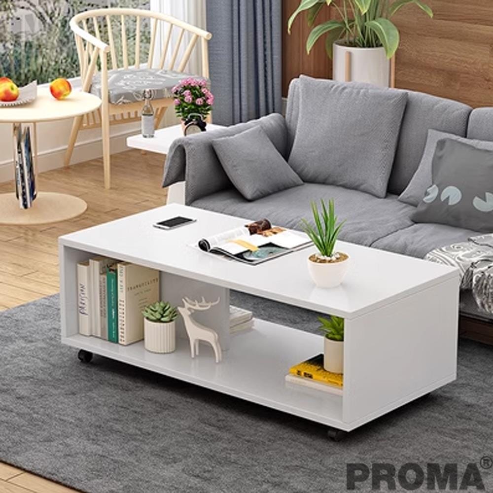 [PRE-ORDER] โต๊ะกลาง PROMA-CTB-61-01 80 ซม. สีขาว_5