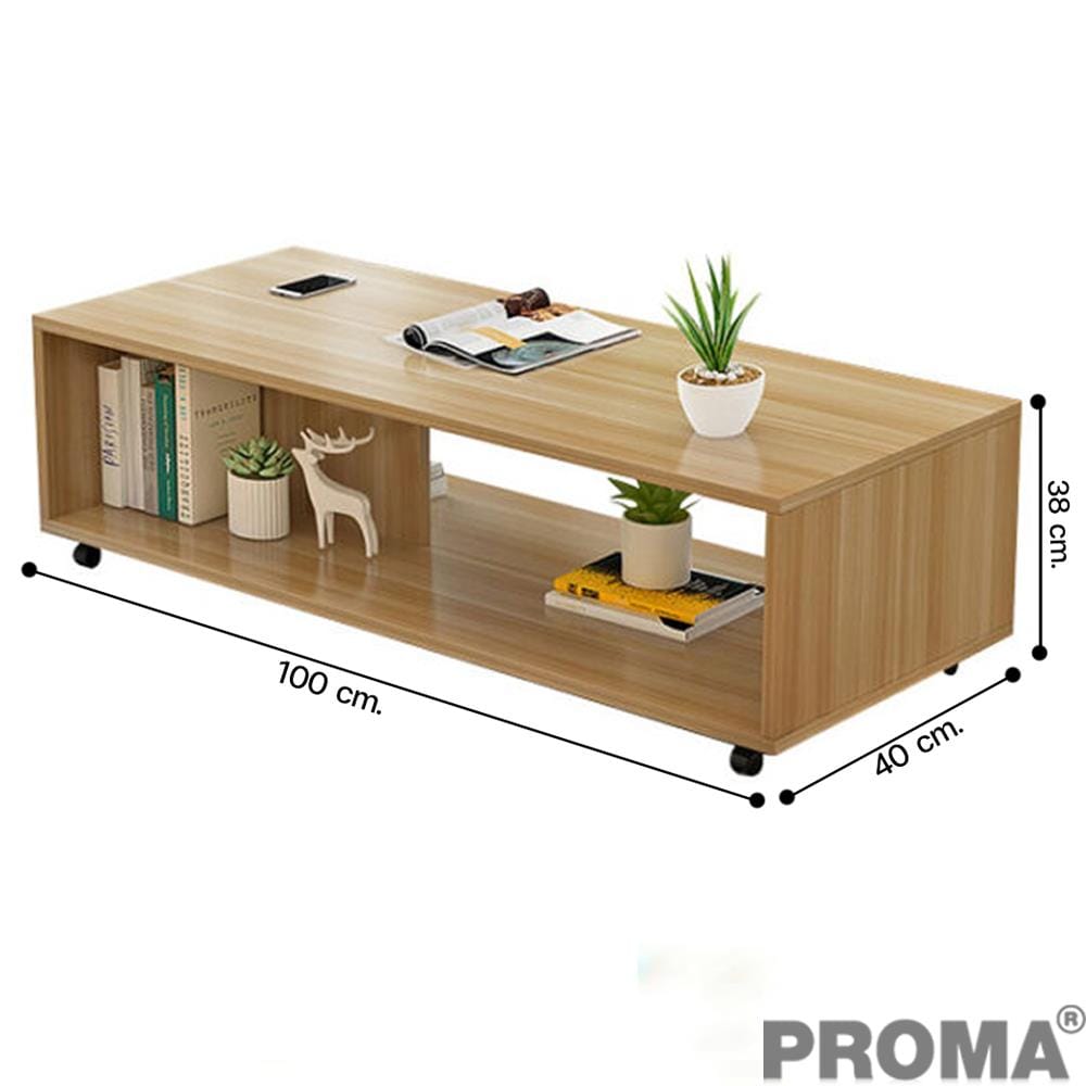 โต๊ะกลาง PROMA-CTB-61-04 100 ซม. น้ำตาล_2