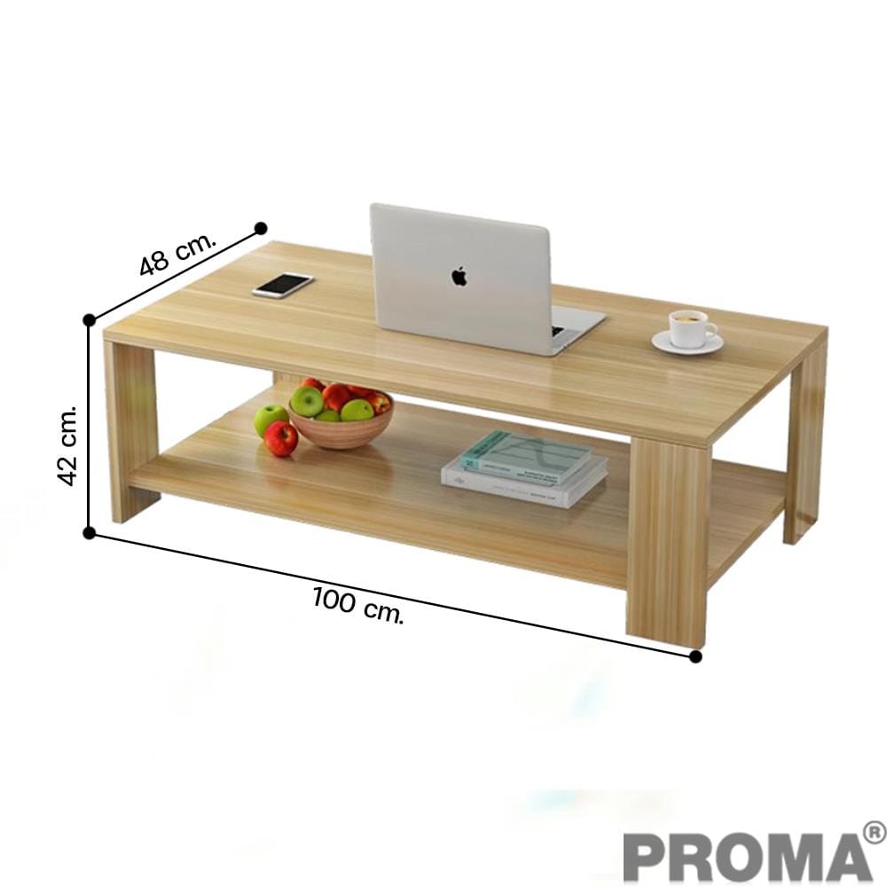 โต๊ะกลาง PROMA-CTB-62-03 100 ซม. น้ำตาล_2
