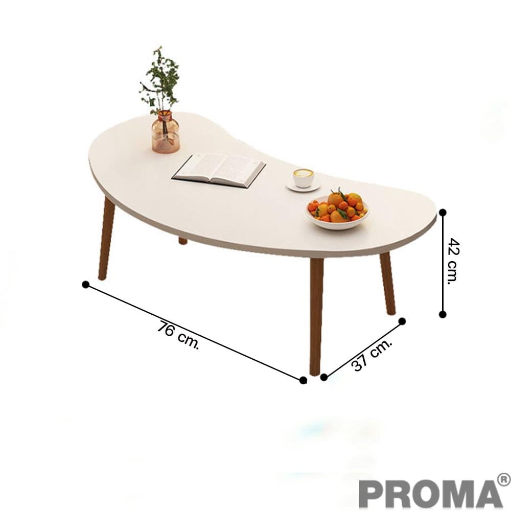 โต๊ะกลาง PROMA-CTB-63-01 76 ซม. สีขาว_2