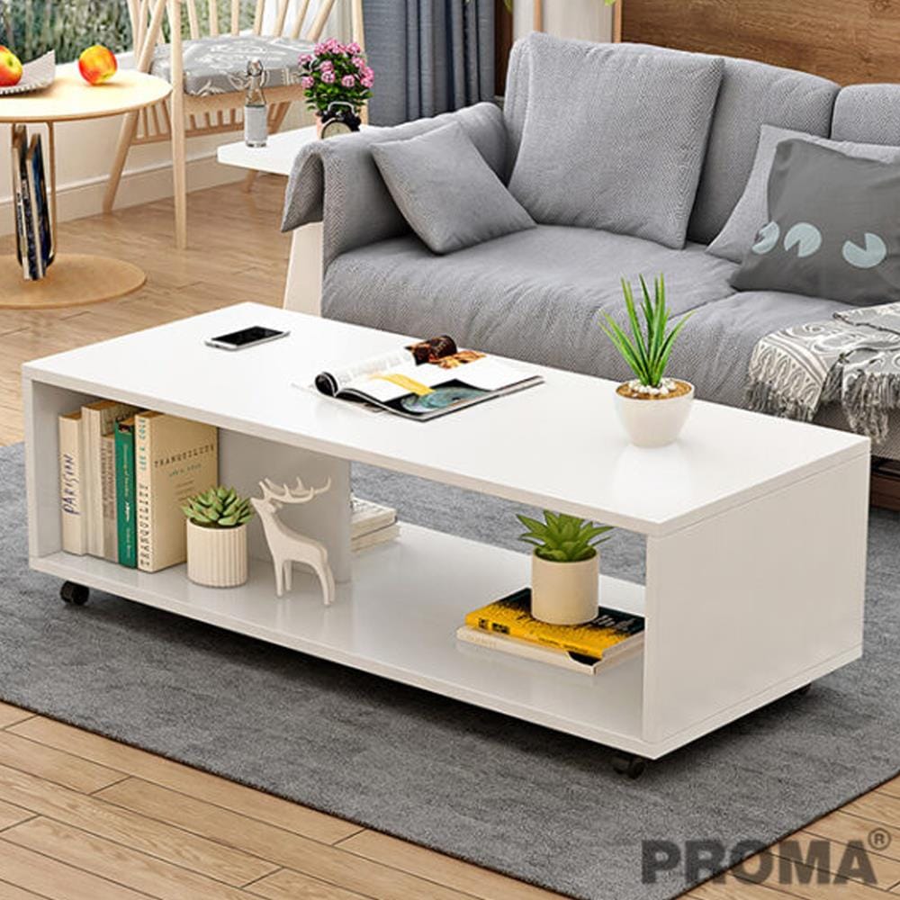 [PRE-ORDER] โต๊ะกลาง PROMA-CTB-61-03 100 ซม. สีขาว_5