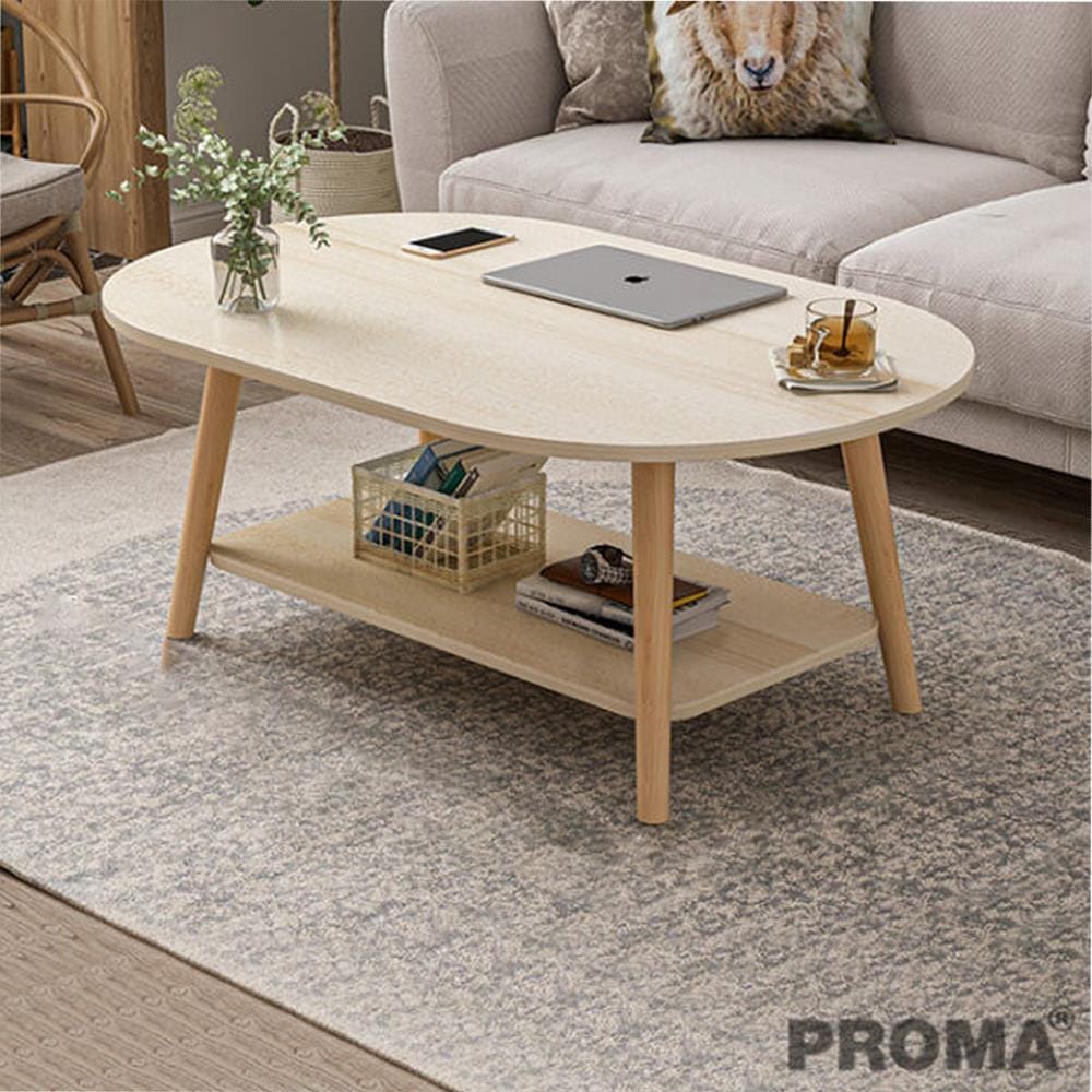 โต๊ะกลาง PROMA-CTB-57-02 80 ซม. สีน้ำตาล_5
