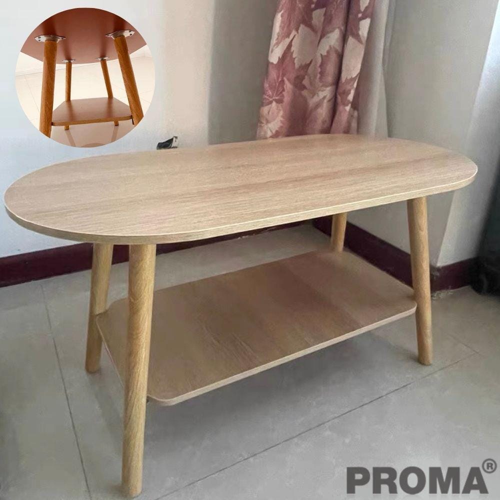 โต๊ะกลาง PROMA-CTB-57-02 80 ซม. สีน้ำตาล_1