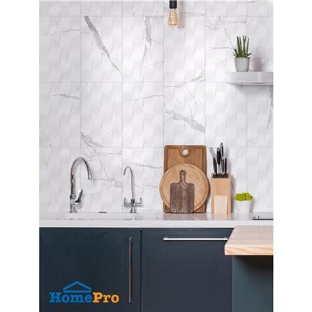 กระเบื้องผนัง 25x40 ซม. COTTO สตารีโอ้ เดดโค่ ไวท์ HYG PM 1 ตร.ม._7