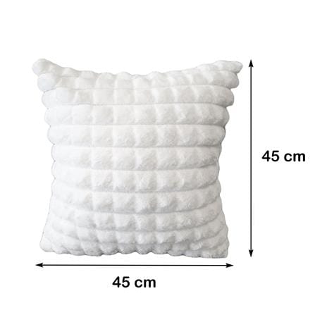 หมอนอิง HOME LIVING STYLE MILKY 18X18 นิ้ว สีขาว_8