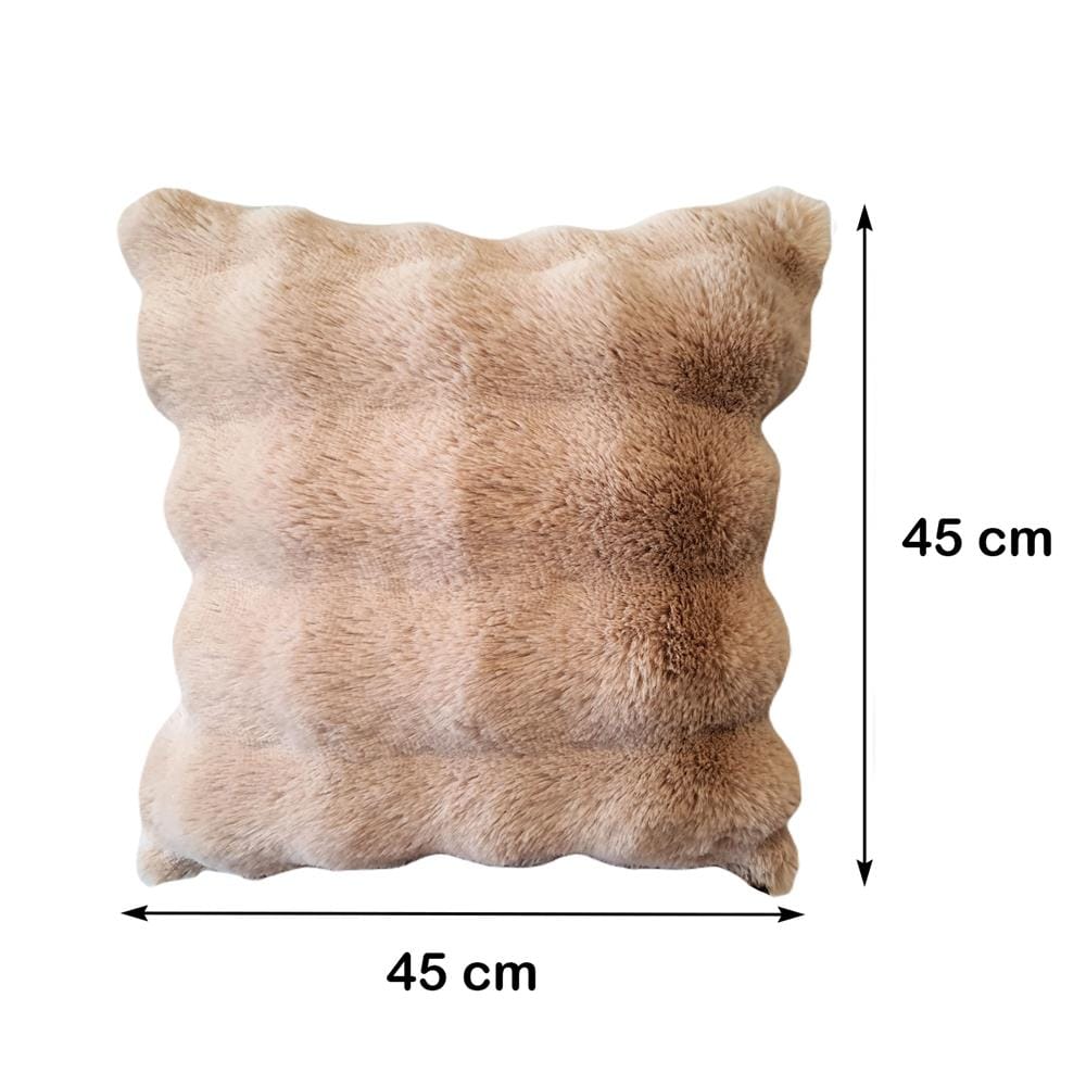 หมอนอิง HOME LIVING STYLE LATTE 18X18 นิ้ว สีน้ำตาล