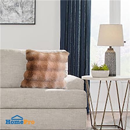 หมอนอิง HOME LIVING STYLE LATTE 18X18 นิ้ว สีน้ำตาล_3