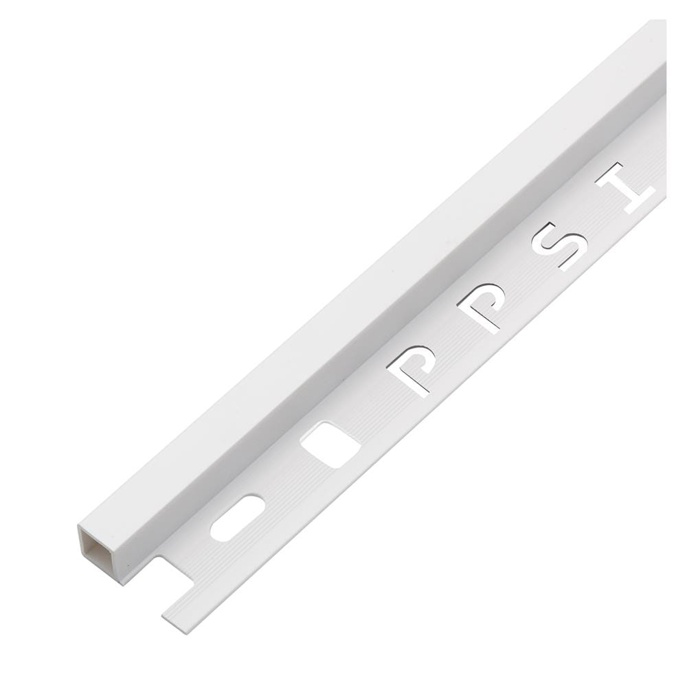 คิ้ว PVC PPSI PQG 1002001 10 มม. สีขาว 2 ม.
