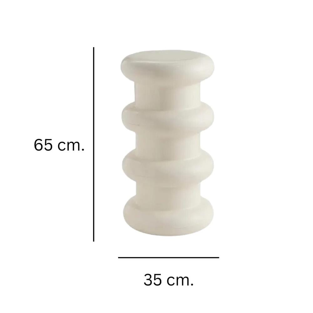 โต๊ะข้าง MY DOLLS HOUSE RUDYWHITE03 ขาว_1