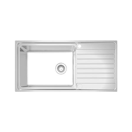 BUILT-IN SINK MEX ELB101BM 1B1D SILVER