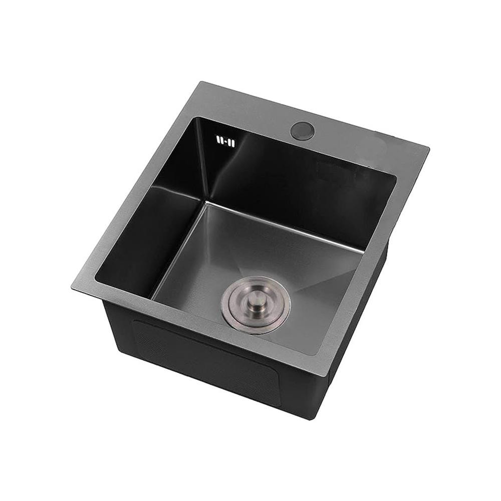ซิงค์ฝัง 1 หลุม TEKA TQ 45B BLACK สีดำ