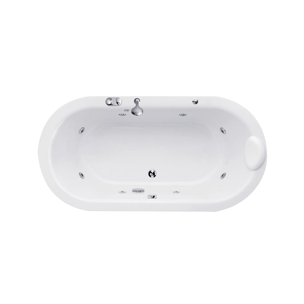 อ่างอาบน้ำวนอัดอากาศ แบบลอยตัว CRISTINA CT-SE-H170080 FWP 170 ซม. สีขาว