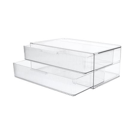 กล่องจัดเก็บเครื่องสำอาง STACKO BREIS 31.4x20.3x12.3 ซม. สีใส_3