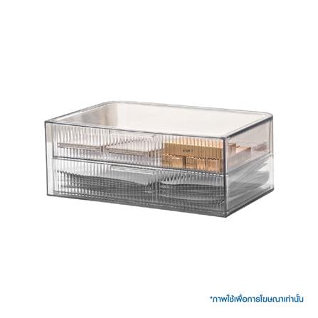 กล่องจัดเก็บเครื่องสำอาง STACKO BREIS 31.4x20.3x12.3 ซม. สีใส_5