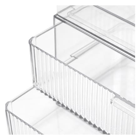 กล่องจัดเก็บเครื่องสำอาง STACKO BREIS 31.4x20.3x19.3 ซม. สีใส_3