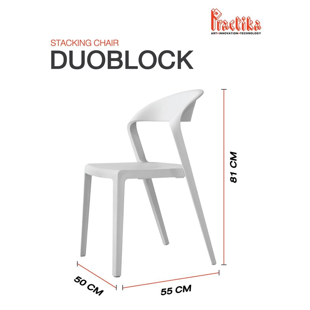 เก้าอี้อเนกประสงค์ PRACTIKA DUO สีเทา_4