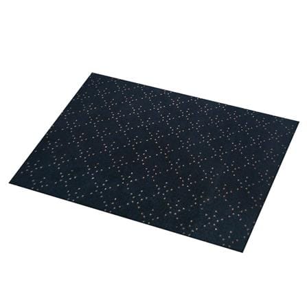 พรมเช็ดเท้าดักฝุ่น PRAW DE LUCKY BLACK 120X180 ซม. สีดำ_4