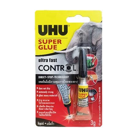 SUPER GLUE UHU SUPER GLUE ULTRA FAST CONTROL 3G
