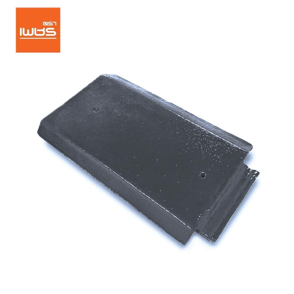 ครอบสันชนผนังอดามัส แบบเรียบ ตราเพชร 21x33 ซม. สีเทาเศรษฐี