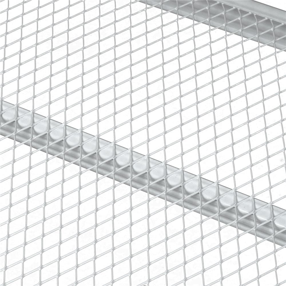 ชั้นวางของโล่ง 4 ชั้น FURDINI MESH GRID 90 ซม. สีขาว