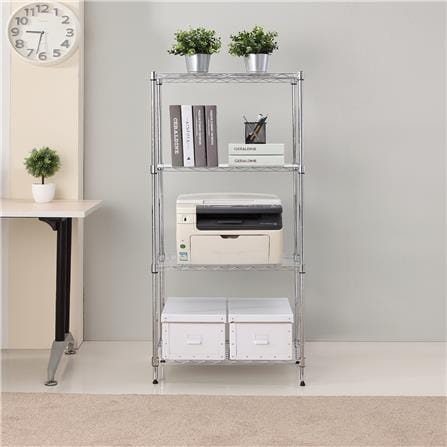 ชั้นวางของโล่ง 4 ชั้น MZG 3560115OAH446 60 ซม. สีโครเมียม_7