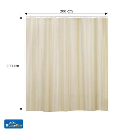 ม่านห้องน้ำ POLYESTER MOYA ST0112-0000 200X200 ซม._6