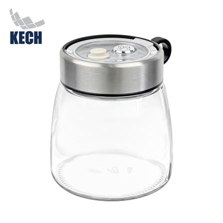 ขวดโหลแก้วฝาเกลียว KECH GLORY 1 ลิตร สีใส_0