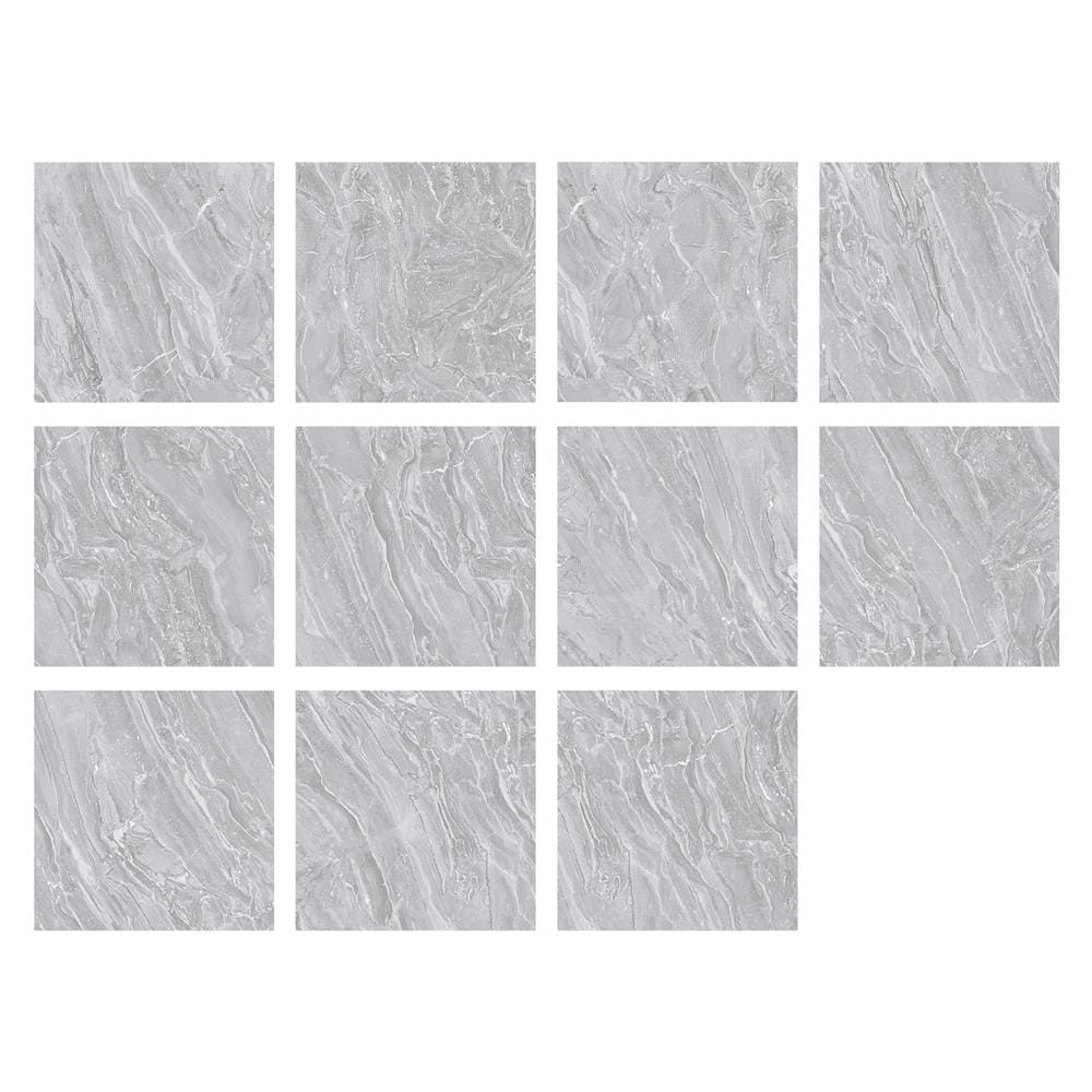 กระเบื้องพื้นพอร์ซเลน 60x60 ซม. COTTO นาเรลล่า เทาอ่อน HYG PM 1.44 ตร.ม.
