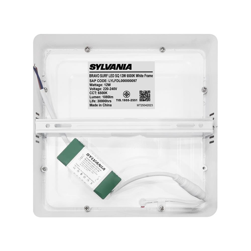 ดาวน์ไลท์ LED SYLVANIA BRAVO SURF 6 นิ้ว 12 วัตต์ DAYLIGHT สีขาว