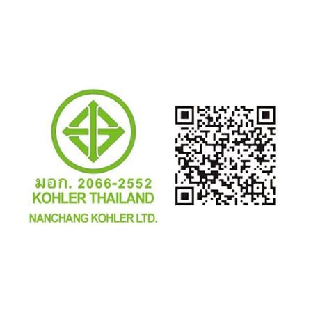 หัวฝักบัวก้านแข็ง KOHLER K-22645X-BL สีดำ_3