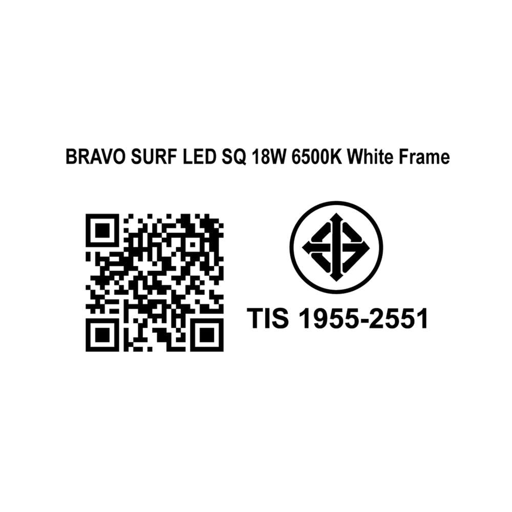 ดาวน์ไลท์ LED SYLVANIA BRAVO SURF 8 นิ้ว 18 วัตต์ DAYLIGHT สีขาว