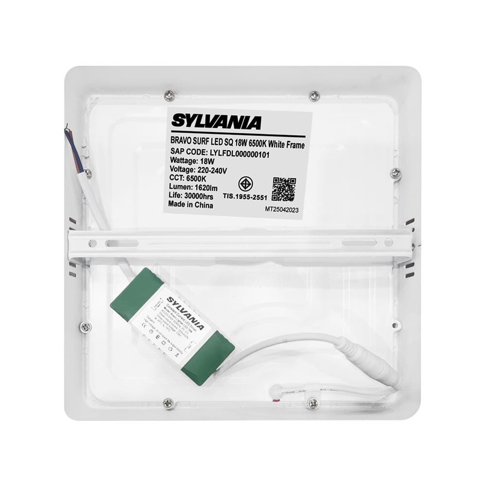 ดาวน์ไลท์ LED SYLVANIA BRAVO SURF 8 นิ้ว 18 วัตต์ DAYLIGHT สีขาว